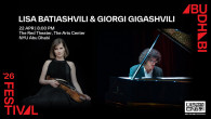 Lisa Batiashvili and Giorgi Gigashvili at Abu Dhabi Festival 2026
